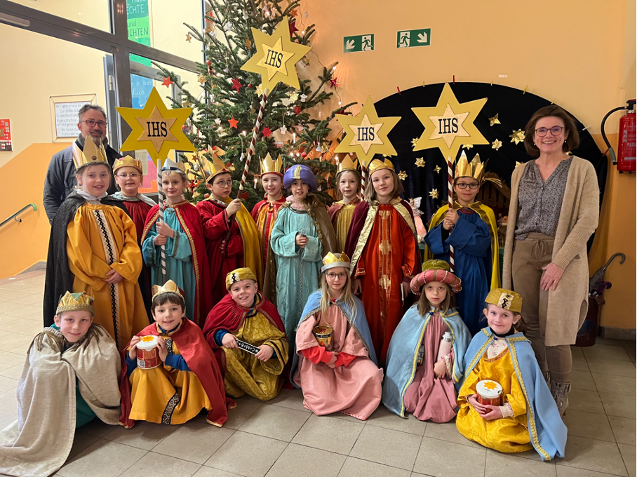 Sternsinger zu Besuch 
